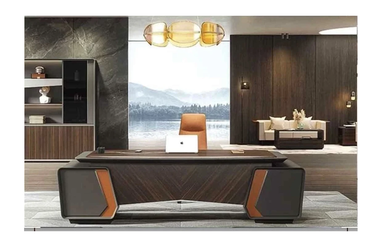 Modern wooden desk image